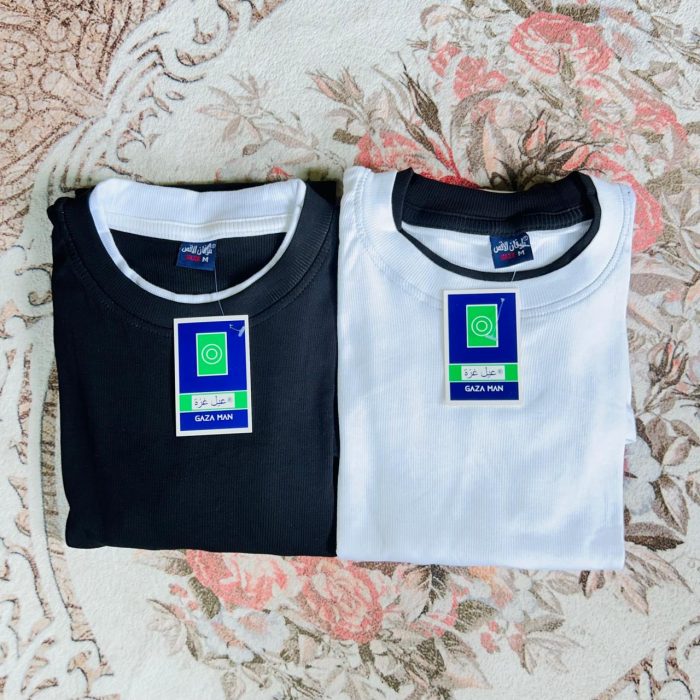 Black & White (2-Color) Contrast Buyer Grade T-Shirt